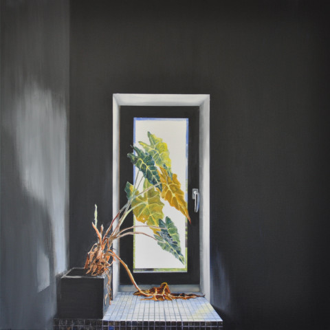 014 Verlangen 2, 100 x 100 cm, acryl op doek
