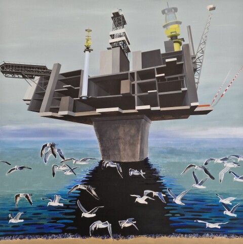 Toren van Babel, feb 2025, 1m x 1m
